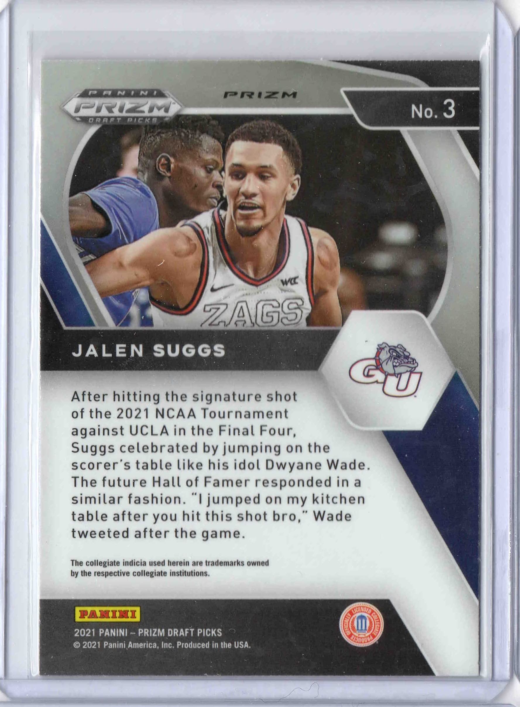 Amazon.com: 2021-22 Panini Prizm Draft Picks Prizms Orange Ice #3